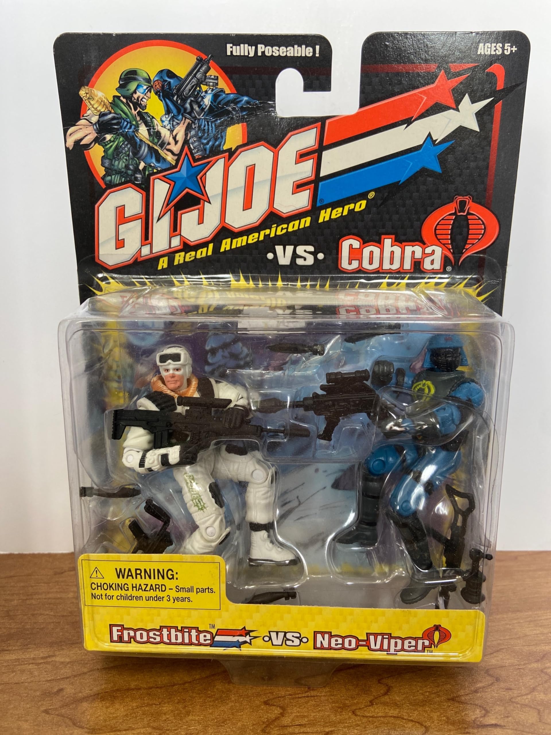 Amazon.com: G.i. Joe Vs. Cobra Figure 2-pack: Frostbite Vs. Neo
