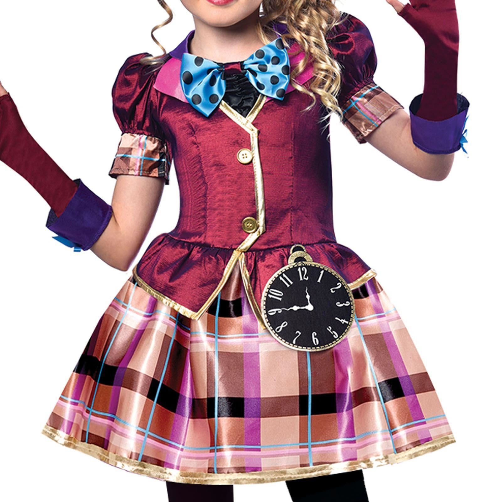 Amscan (9903197) Miss Hatter-kostuum voor meisjes (9-10 jaar) - Merk Grp1 Amscan (9903197) Miss Hatter-kostuum voor meisjes (9-10 jaar) - Merk Grp1