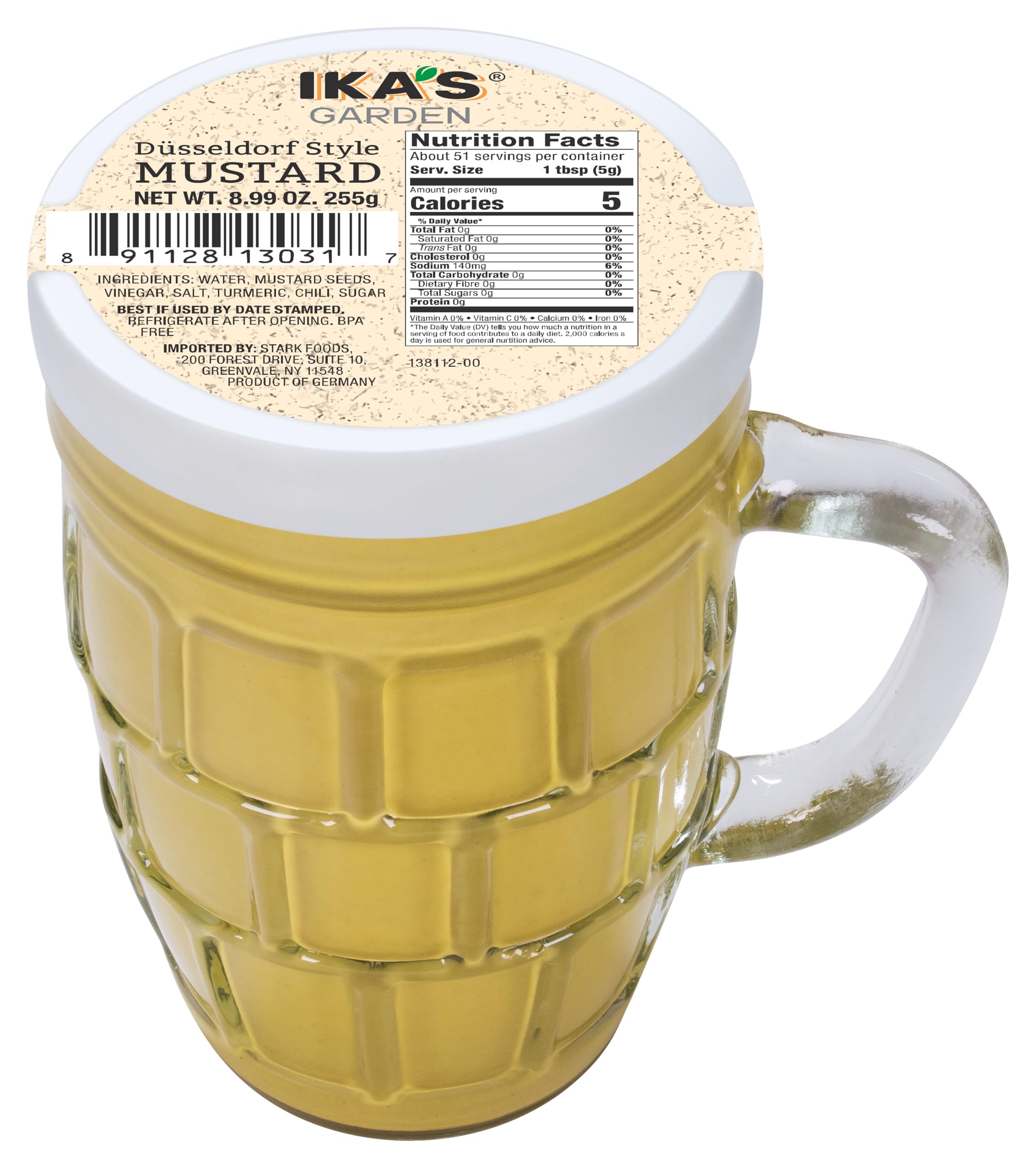 Amazon.com: Ika's Garden Düsseldorf Style Mustard – Smooth & Spicy