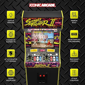 Street Fighter II: The World Warrior XT Arcade Machine