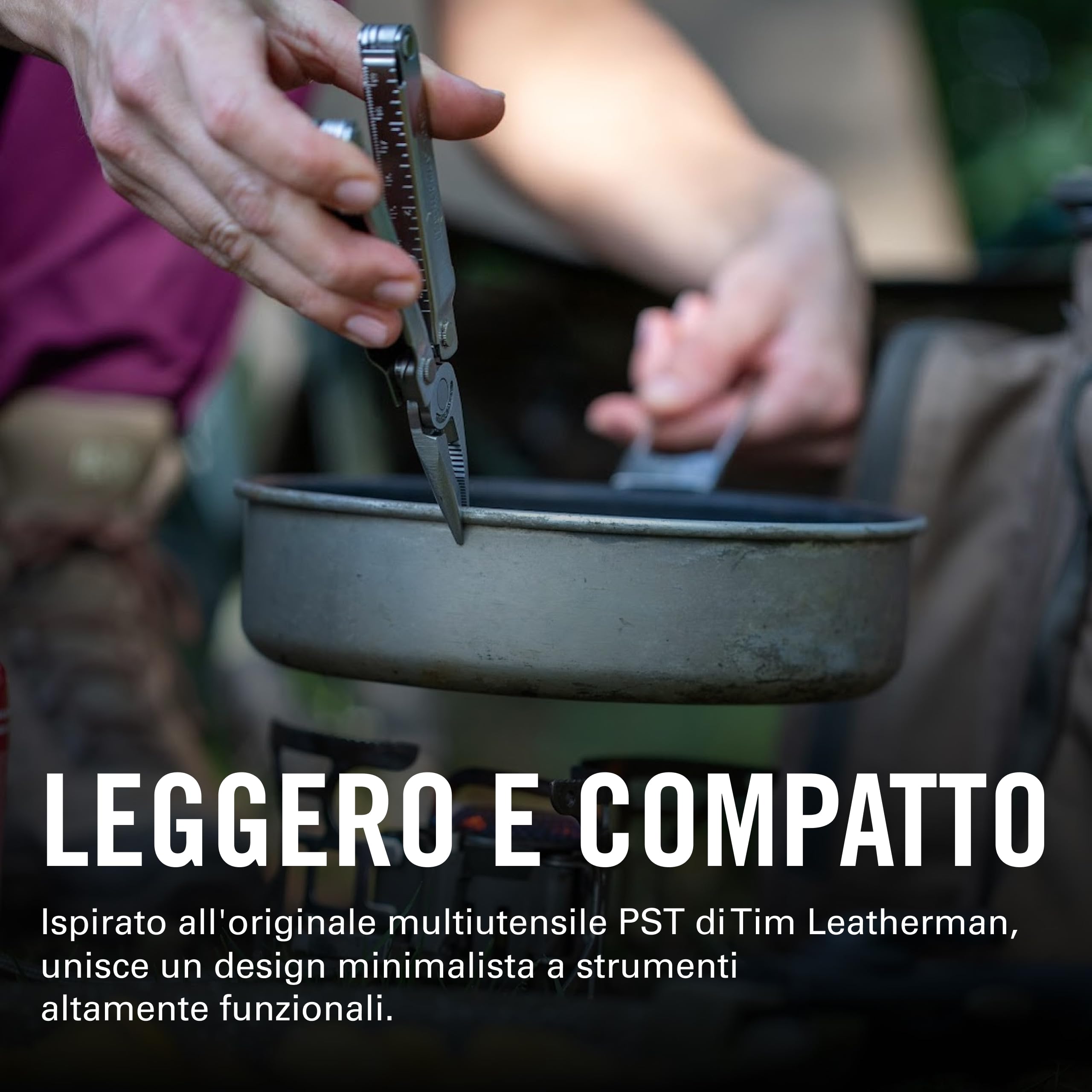 Leatherman Bond Multiutensile - 14 Strumenti per l'Outdoor e il Campeggio - Acciaio Inossidabile