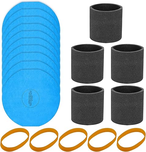 KEEPOW 90585 Compra la funda de espuma para filtro de aspiradora y compra el filtro de aspiradora 90107 compatible con la mayoría de 5 a 16 galones,