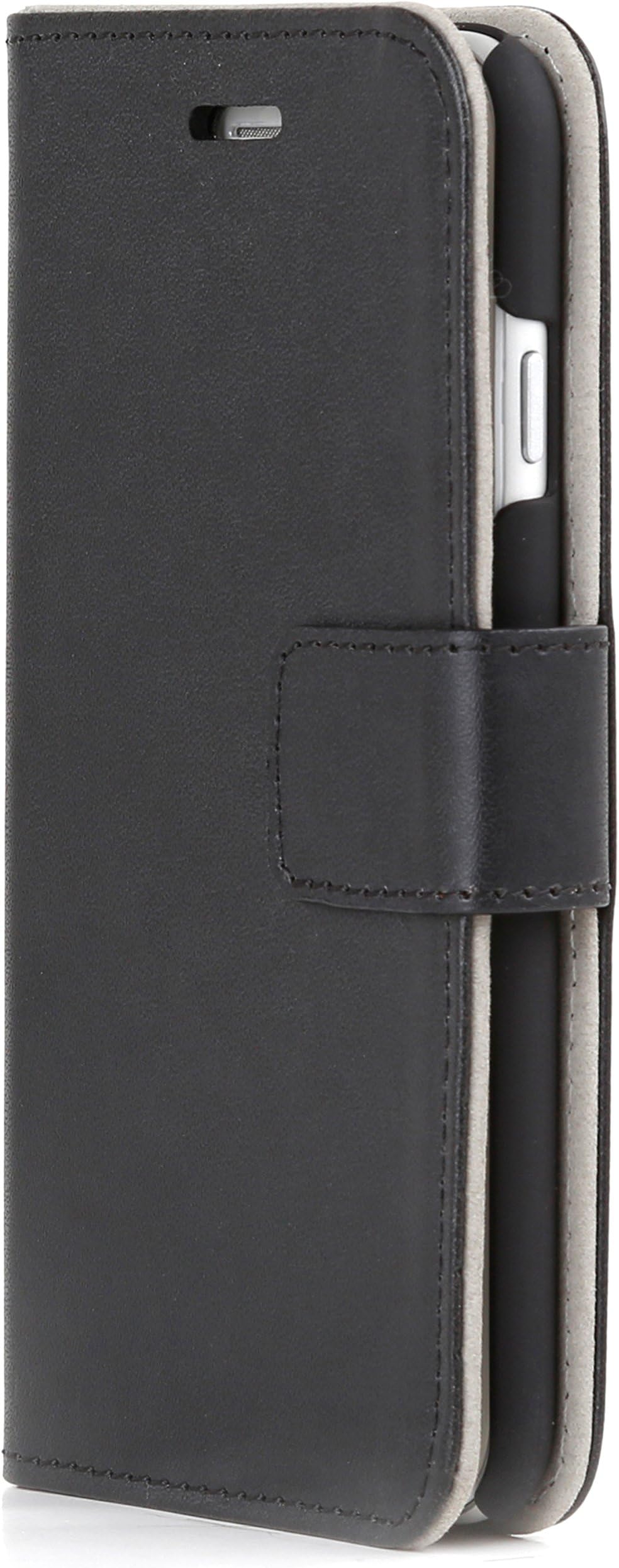 Skech Polo Book Wallet Case for iPhone 6 Plus Retail Packaging Black, 1 Pack