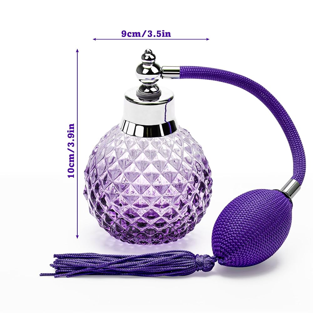 トールペイント作品　Perfume Bottles Amazon.com: Coolrunner Crystal Art Vintage Style Refillable