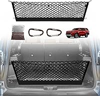 Vista 12 de Muslogy para Maverick - Accesorios de Red de Malla de Carga Extensible, Organizador de Maletero, Red de Malla Elástica para Cama de Carga