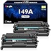 Meagiis 149A W1490A With Chip Toner Cartridge Compatible for HP 149A 149X W1490A W1490X Toner for HP Laserjet Pro 4002dn 4002dw 4002d 4002 Laserjet MFP 4102fdw 4102dw 4102fdn 4102 (2 Black)