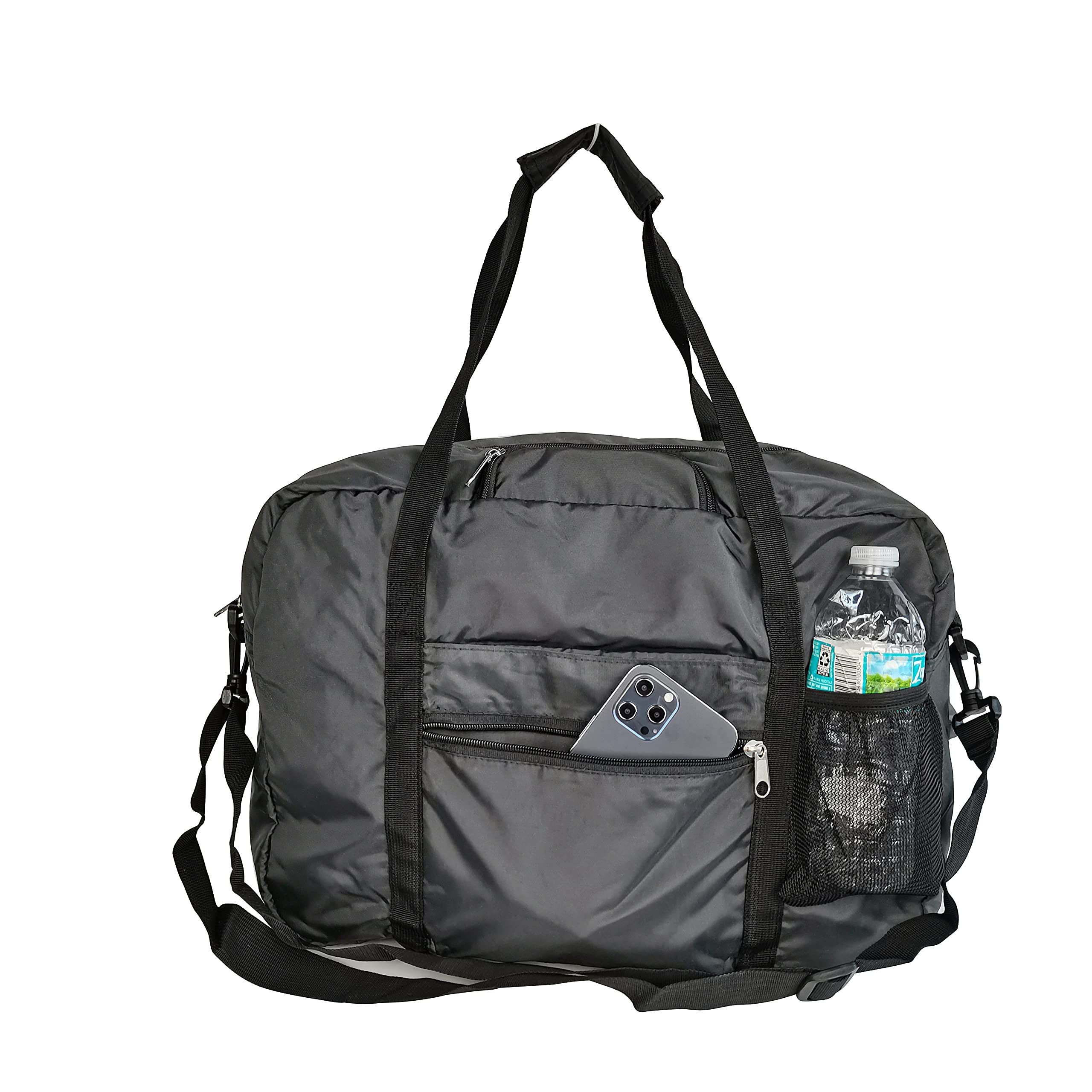 For Spirit, American Airline, Frontier 18 inches personal item under seat Lightweight duffel bag for Gym,Sports,Vacation with pillow and USB Charging Port