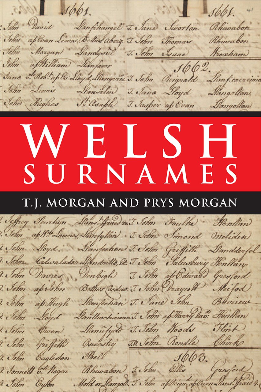 Welsh Surnames,T. J. Morgan, Prys Morgan