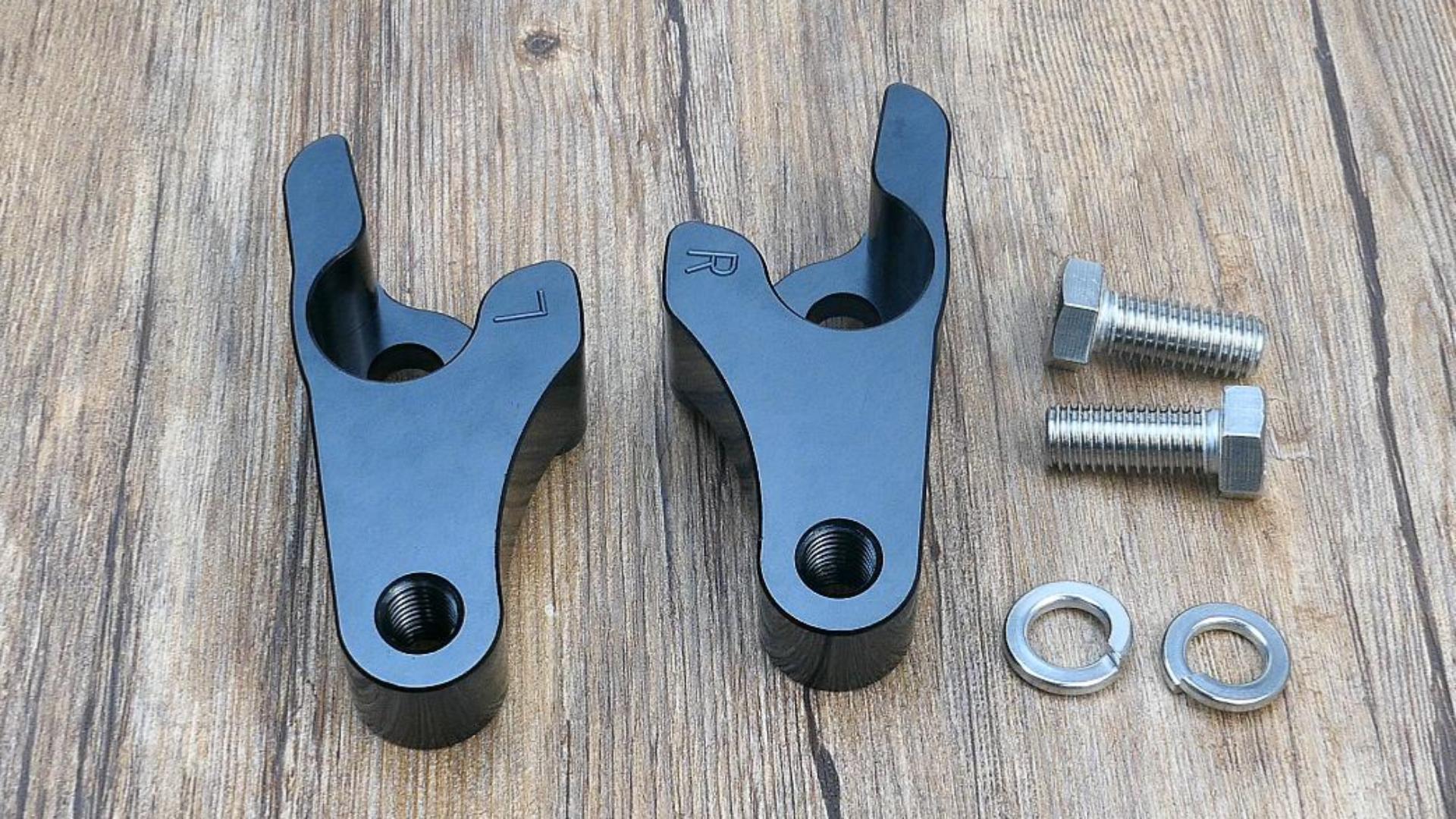 Amazon.com: 2 Inch Lowering Blocks Kit Fit for Harley