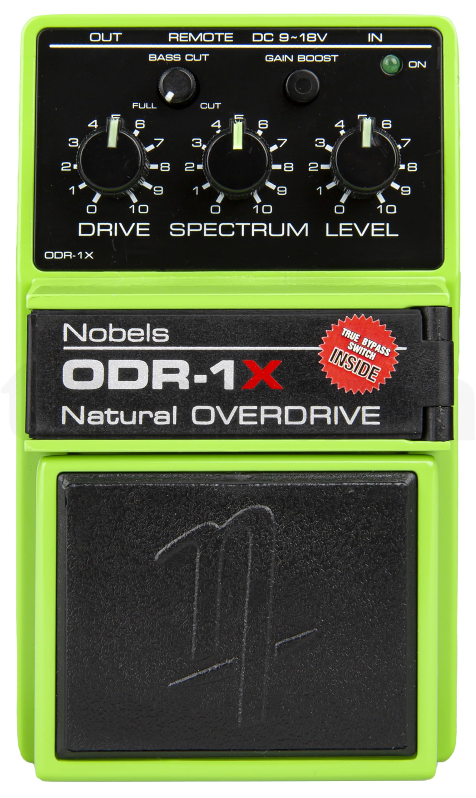No-bels ODR 1X Pedal de efeitos para violão elétrico， Pedal