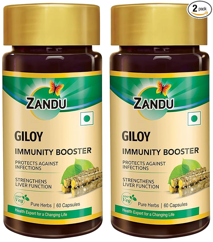 Zandu Giloy Capsules - Guduchi - Pack of 2