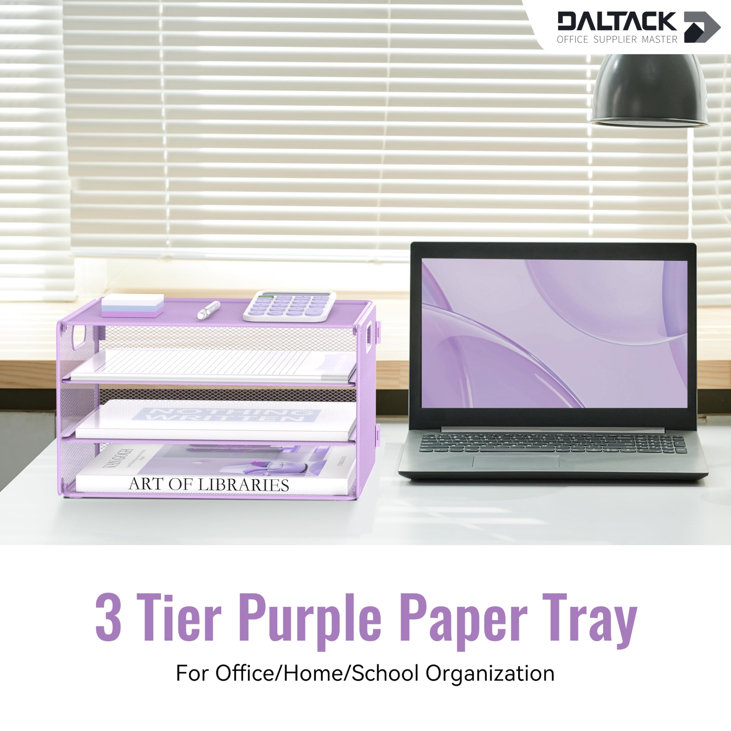 Snapklik.com : DALTACK 3 Tier Letter Tray Paper Organizer