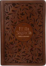 Bíblia NVI Bible Journaling, courosoft marrom com baixo relevo, com espaço para anotações, Leitura Perfeita, Falei com Amor: Bíblia Sagrada Nova Versão Internacional