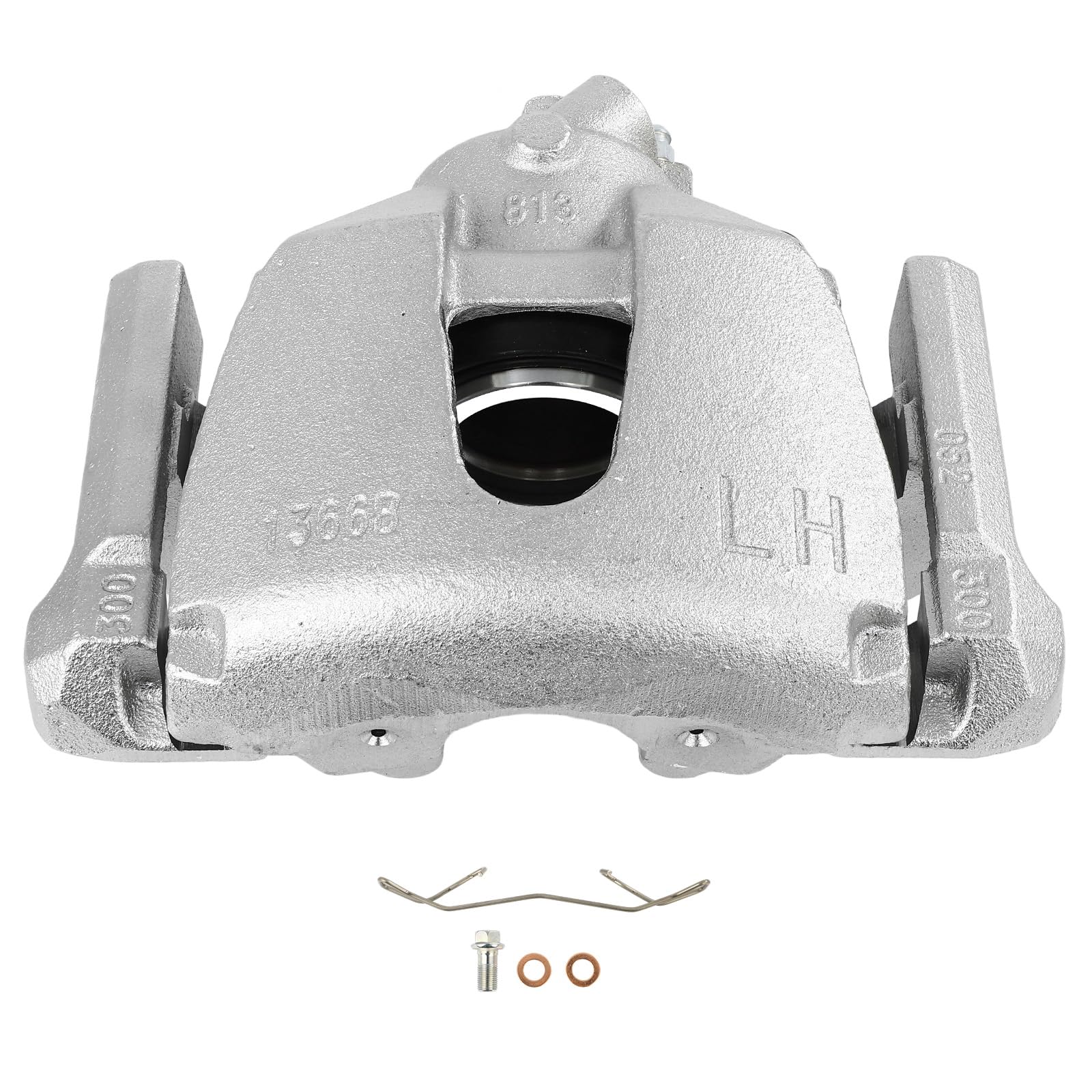 SCITOO 19B2942E Front Left Disc Brake Caliper w/Bracket Fit For Mazda For 3 2008-2009 2011-2013,For Mazda For 3 Sport 2011-2013,For Mazda For 5 2008-2010 2012-2015, Single Piston