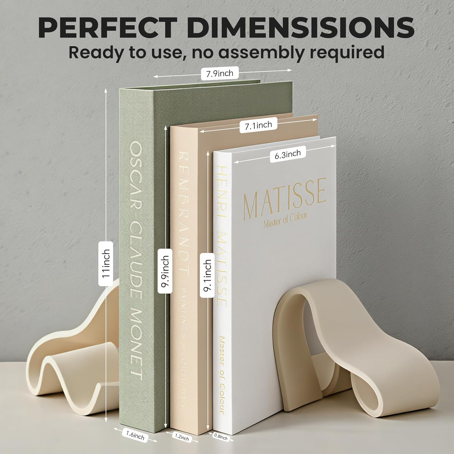 Decorative Books for Home Decor- 3Pcs Linen Decorative Boxes for Aesthetic Room Decoration, Modern Fake Book Storage Boxes for Coffee Table, Bookshelf or Mantle Decor, Sage