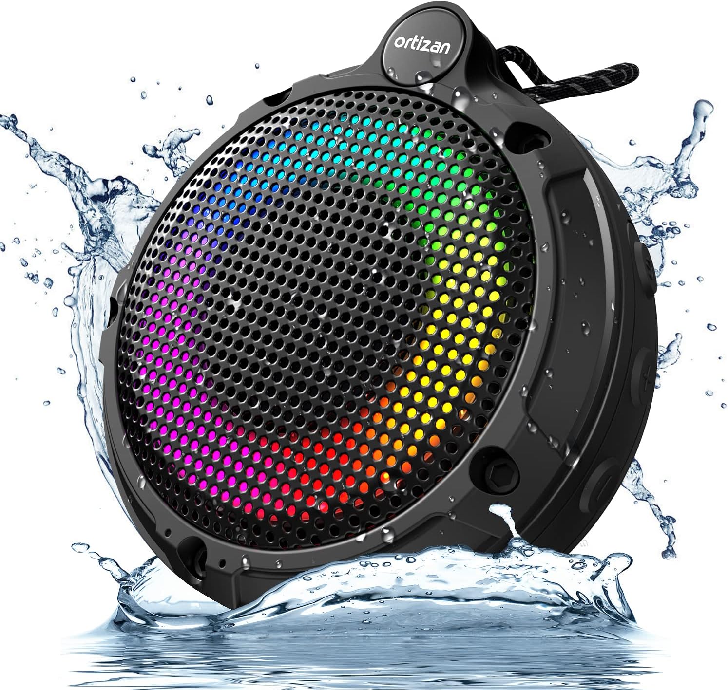 EBODA Bluetooth Shower Speaker, Portable Bluetooth Speakers, IP67 Waterproof