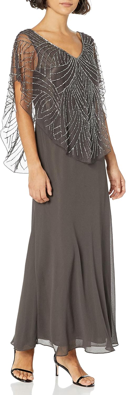 J Kara Women's Capelet Dress