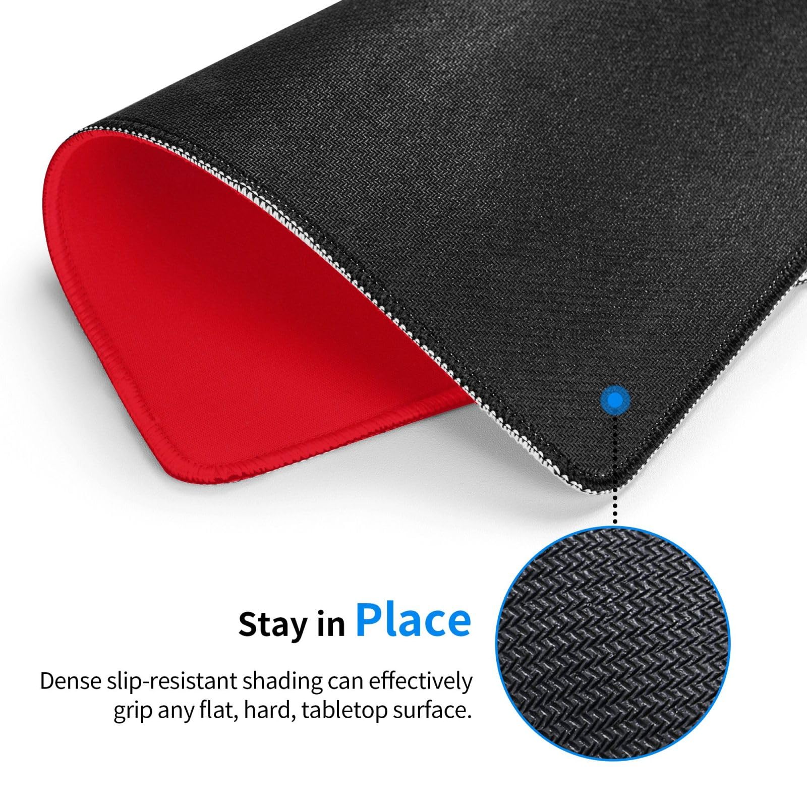 Amazon.com: Solid Color Red Mouse Pad.# 7.9 X 9.5 in