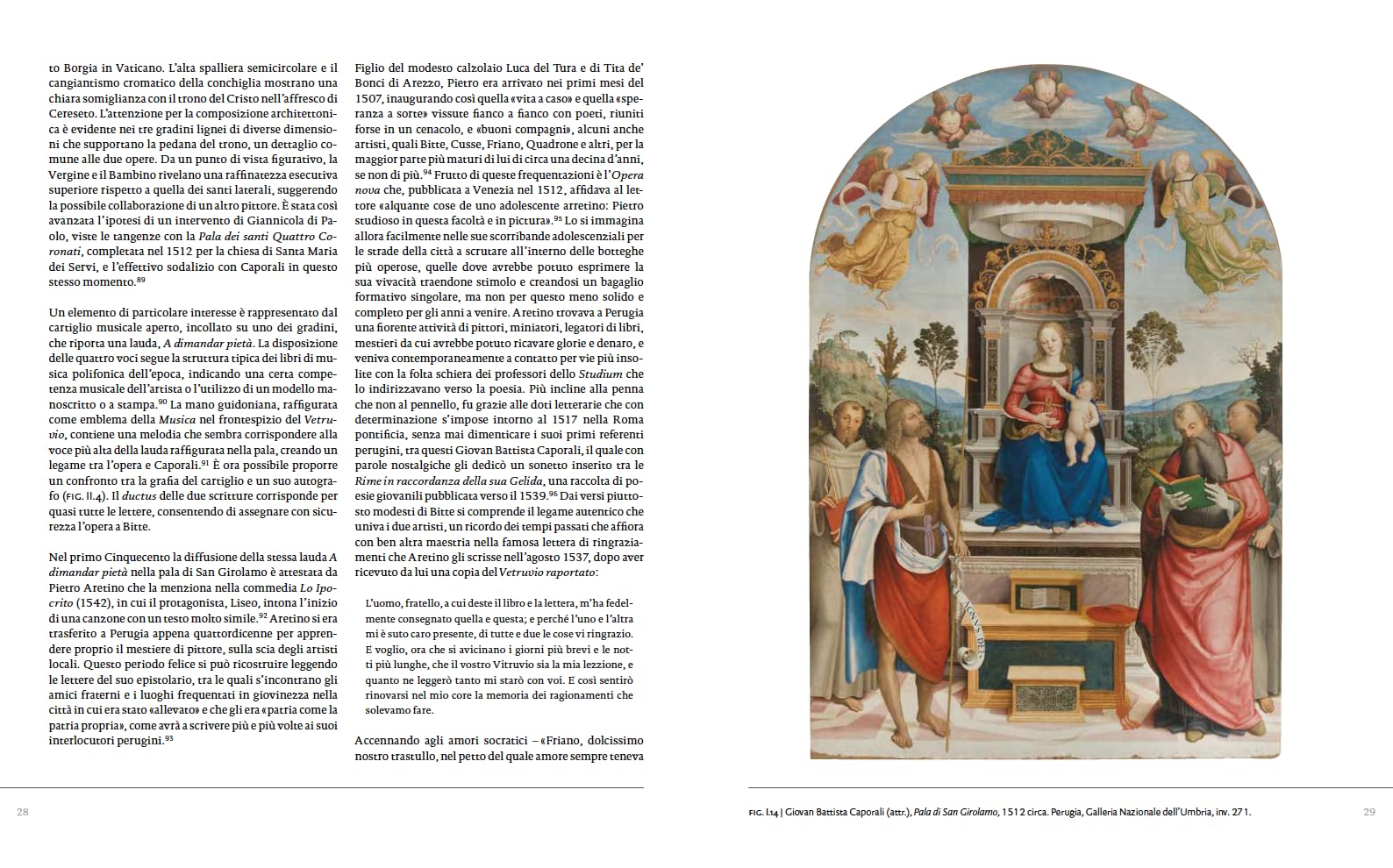 Giovan Battista Caporali e l’architettura. Opere e committenti a Perugia e Cortona nel primo Cinquecento