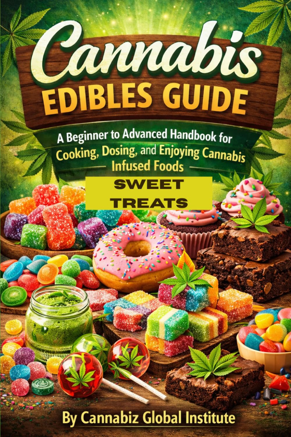 Cannabis Edible Guide Sweet Treats: A Beginner to Advanced Handbook for Cooking, Dosing, and Enjoying Cannabis Infused Foods (Cannabis Wealth Series)