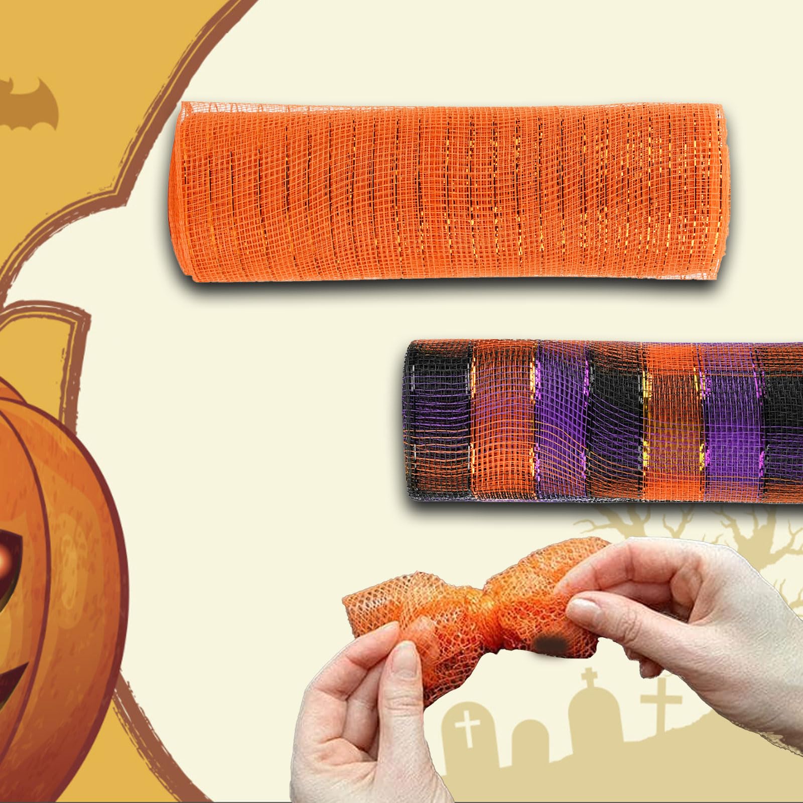 Fascia Per Albero Di Natale Rotolo Di Nastro Decorativo A Rete, 9,1 M, Per  Progetti Nastro A Rete Per Albero Di Natale, image size:1600x1600