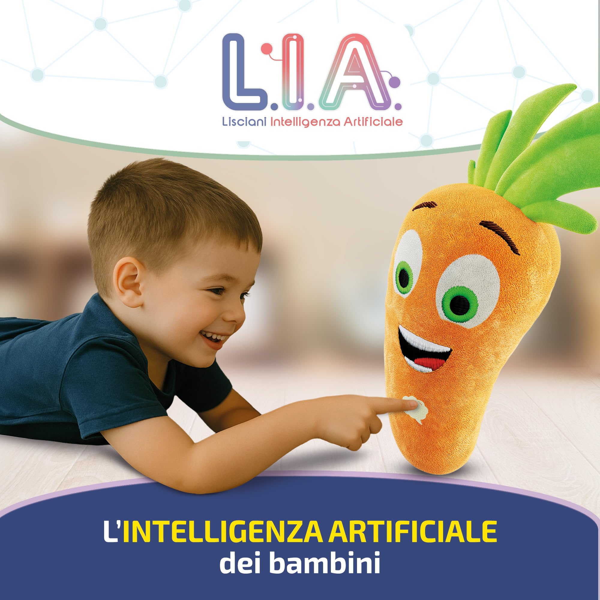 Lisciani Giochi - Hi Tech Educativo L.I.A. Carotina Intelligente, 109852