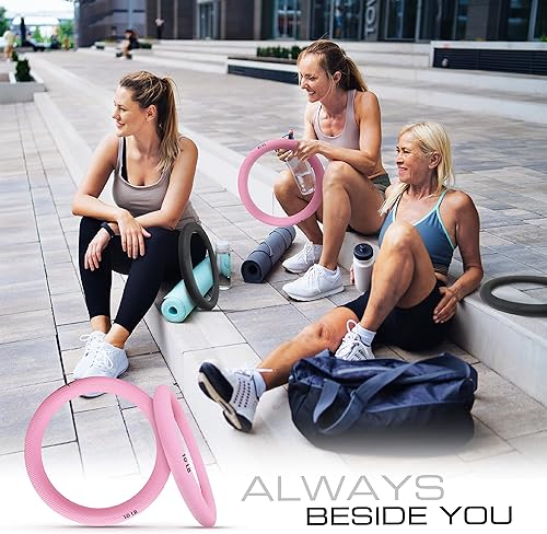 Miniatura 6 de Yes4All Power Ring 10lbs, Weight Ring, Weighted Circle, Kettlebell for Yoga Exercise, Aerobics, Home Fitness, Core Training