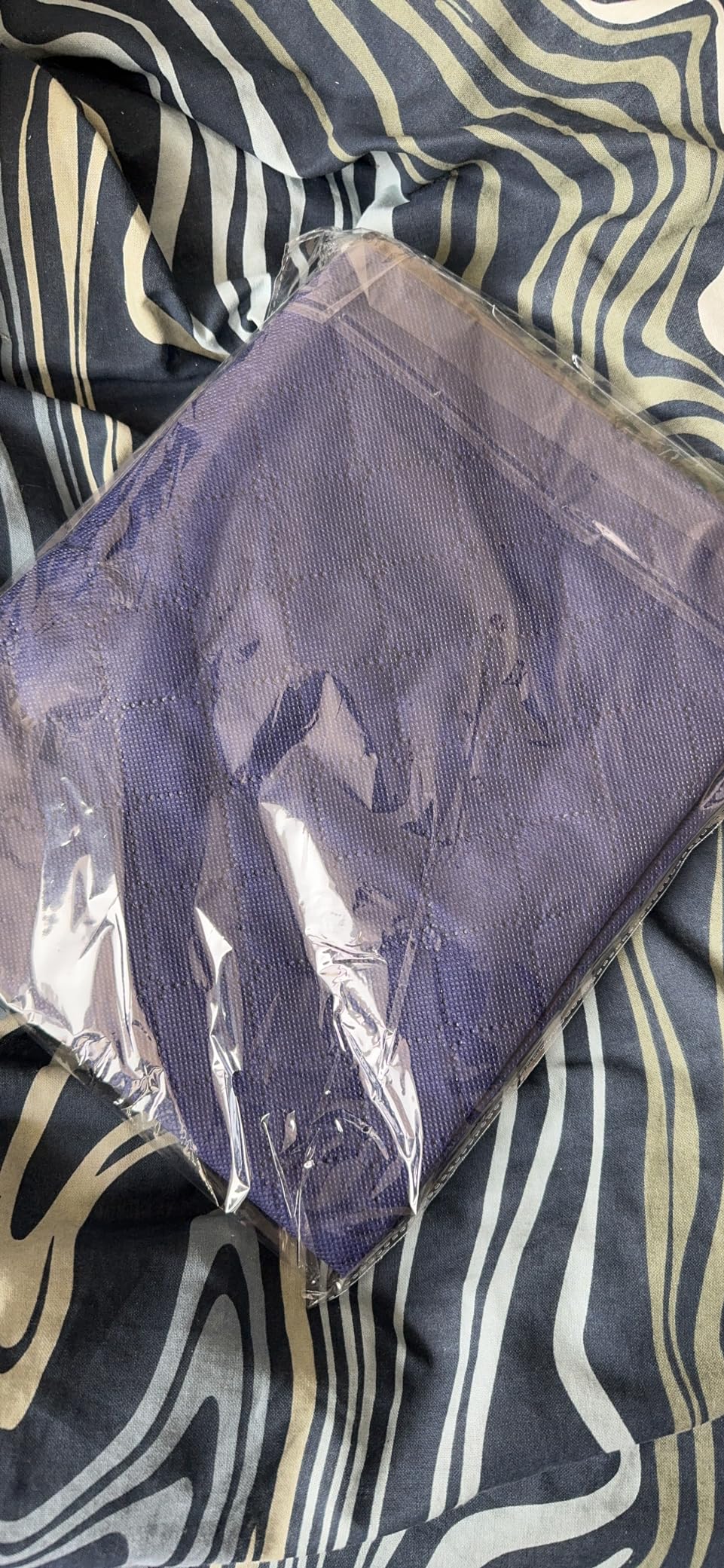 Lot De 6 Sacs De Rangement Transparents Avec Zip - 40x30x10 Cm | Pour Vêtements, Couettes, Jouets