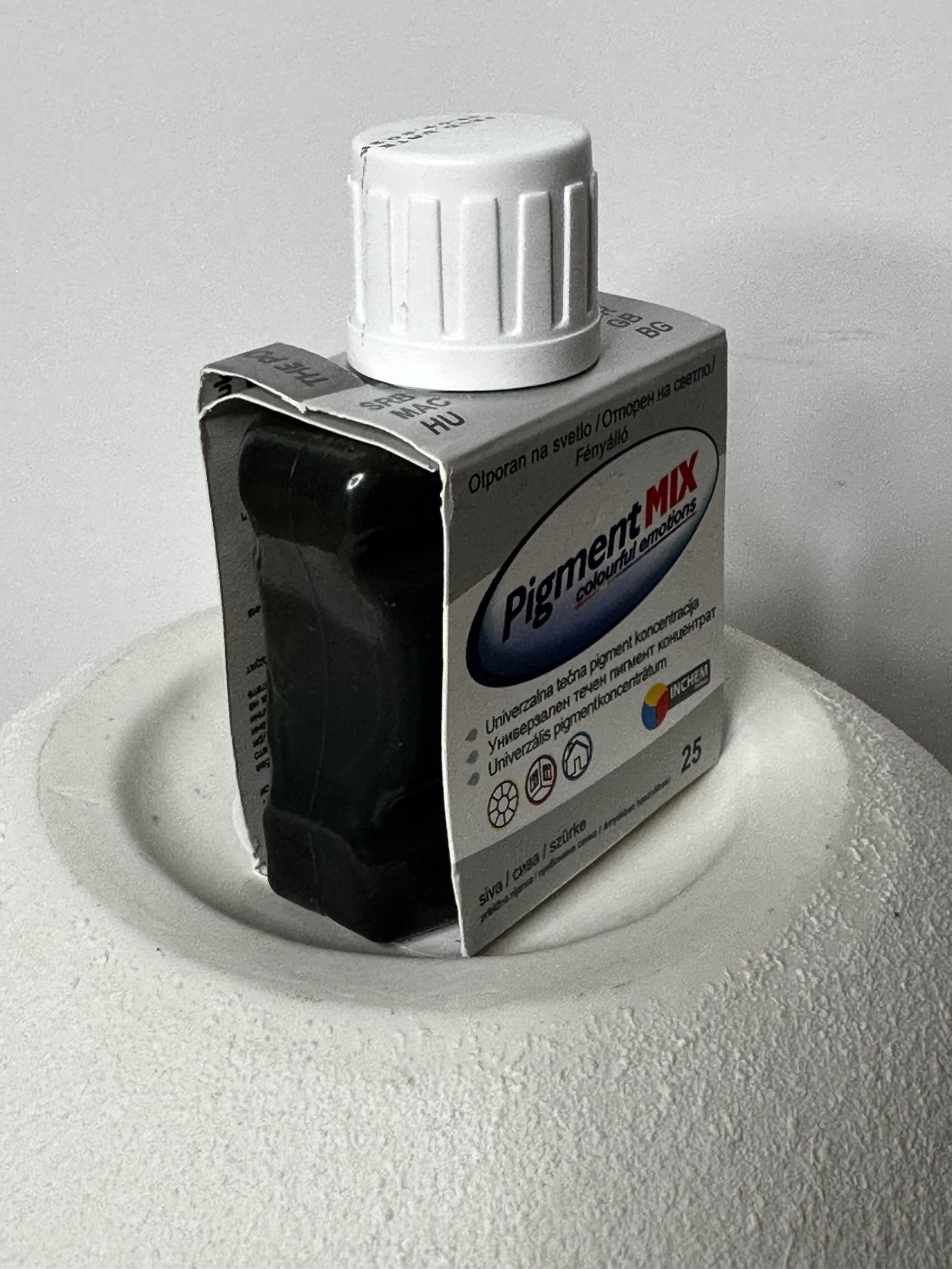 Inchem Polonia Grey Gray Pigmentmix,Pigment Wall Paint Colorant Emulsion Solvent Gloss Tile Paint Tint Pigment Dye