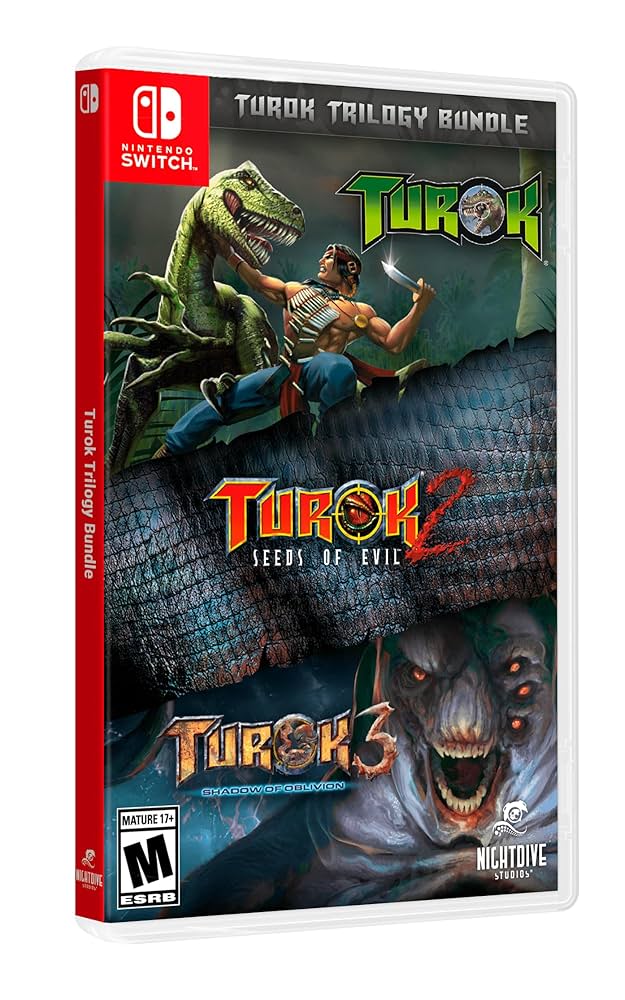 新品 Turok Switch LRG限定 北米版 Amazon.com: Turok (Limited Run #43) - Nintendo Switch