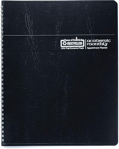 Miniatura 2 de House of Doolittle 2023-2024 - Agenda académica mensual de 8.5 x 11 pulgadas, color negro (26502-24)