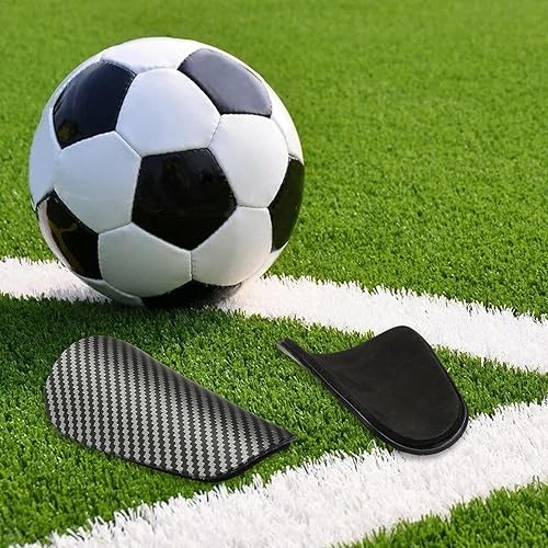 Miniatura 6 de FWUNYVN Espinilleras de fútbol para jóvenes y adultos, pequeños equipos de protección para todas las edades, para llevar con calcetines de agarre y