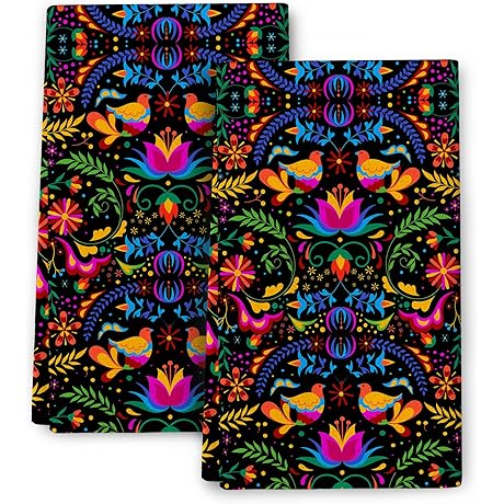 Mexican Kitchen Dish Towel Set Of 2