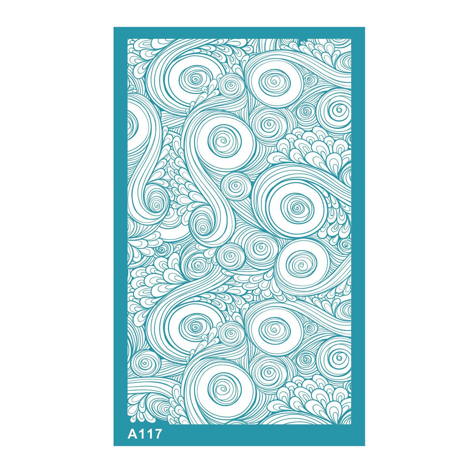 BFLKY Silk Screen Stencils For Clay Reusable Silkscreen Stencils Working Clay Earrings For Printing On Clay Earrings