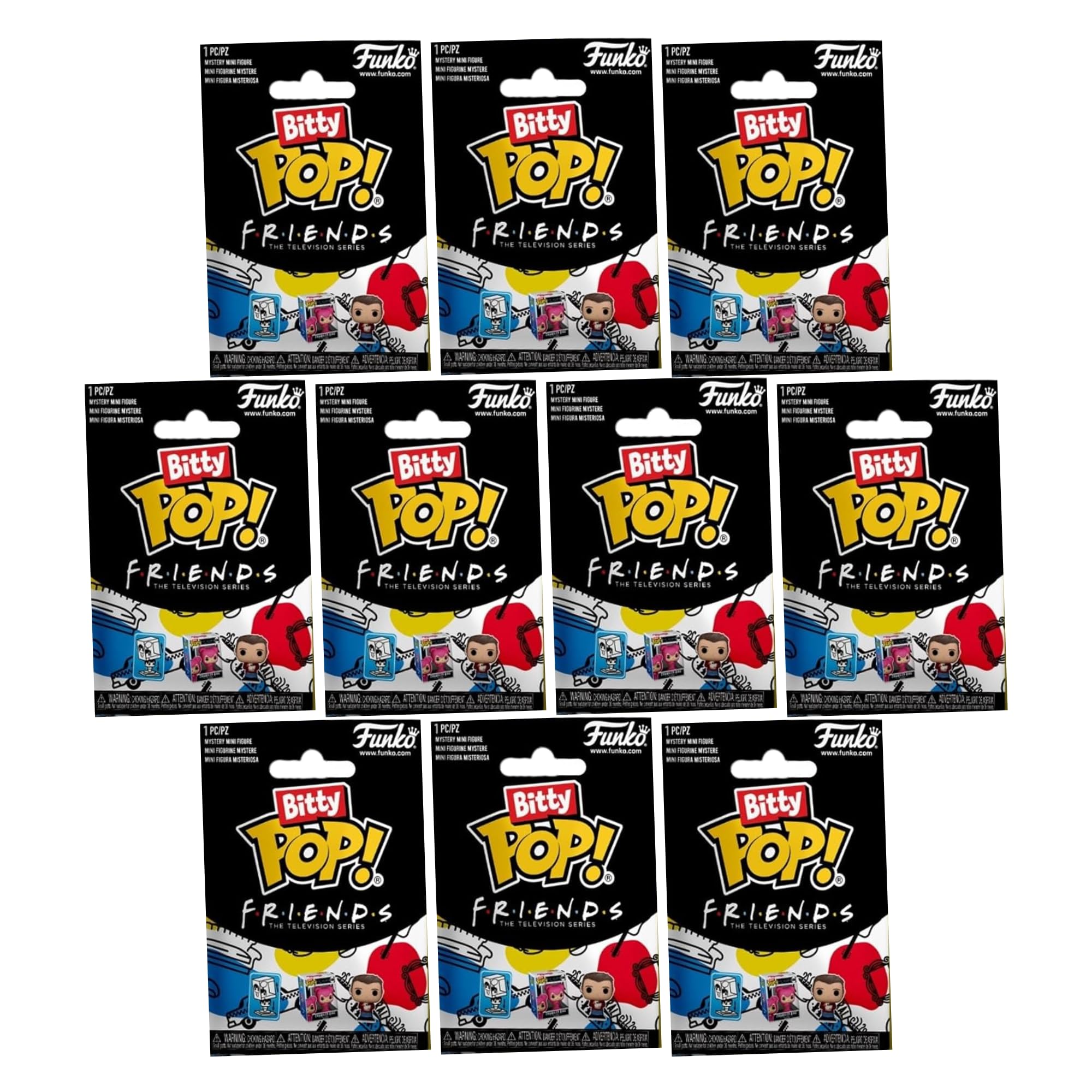 Funko Bitty Pop Friends Blind Bags - 12 Characters to Collect - Pack of 10 — image 1