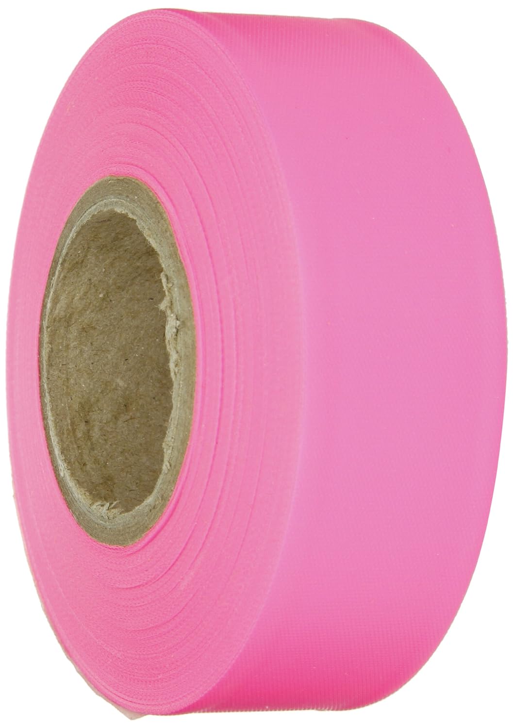 Brady Fluorescent Pink Flagging Tape for Boundaries and Hazardous Areas - Non-Adhesive Tape, 1.188" Width, 150' Length (Pack of 1) - 58354,Fluorescent Pink