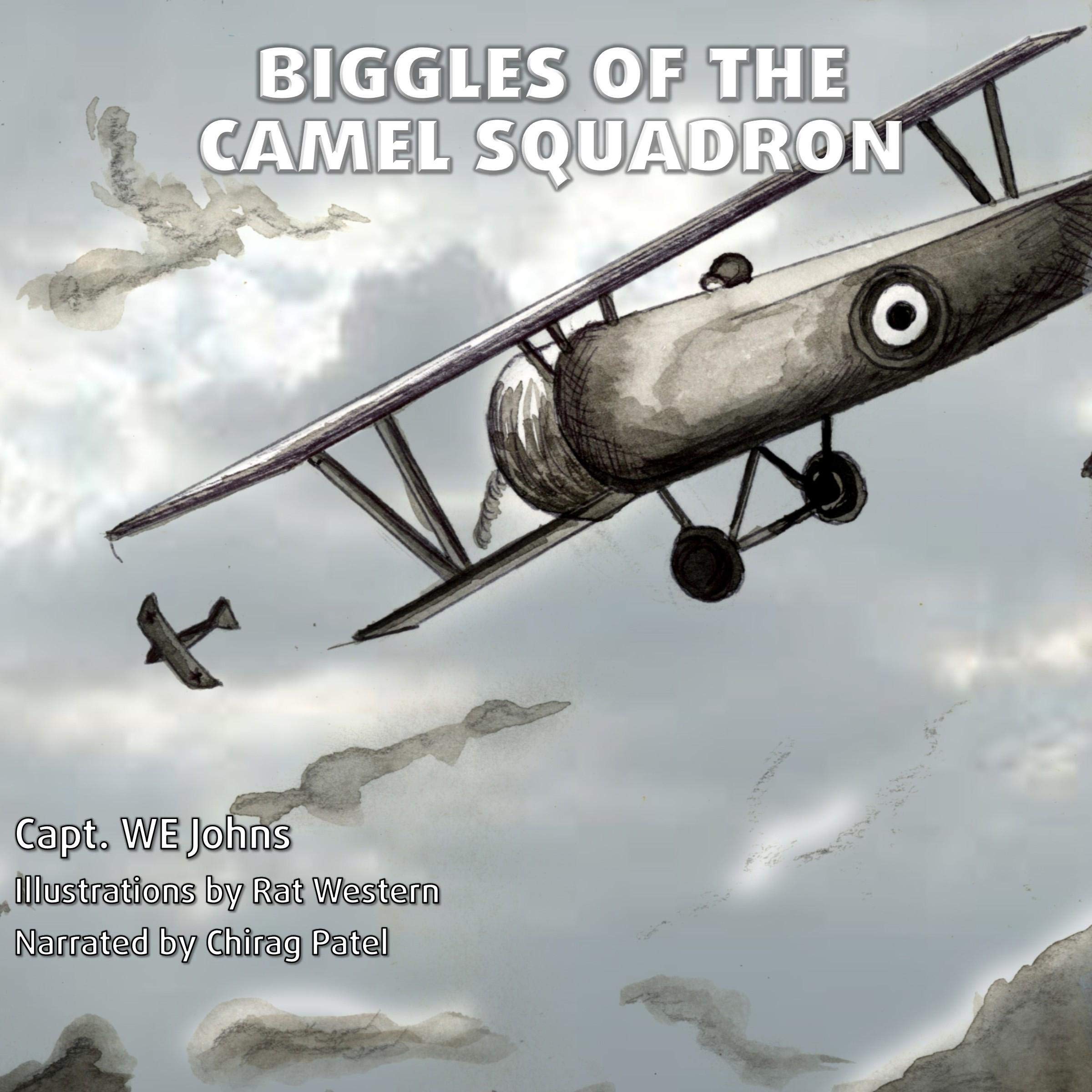 Cover art for Biggles of the Camel Squadron