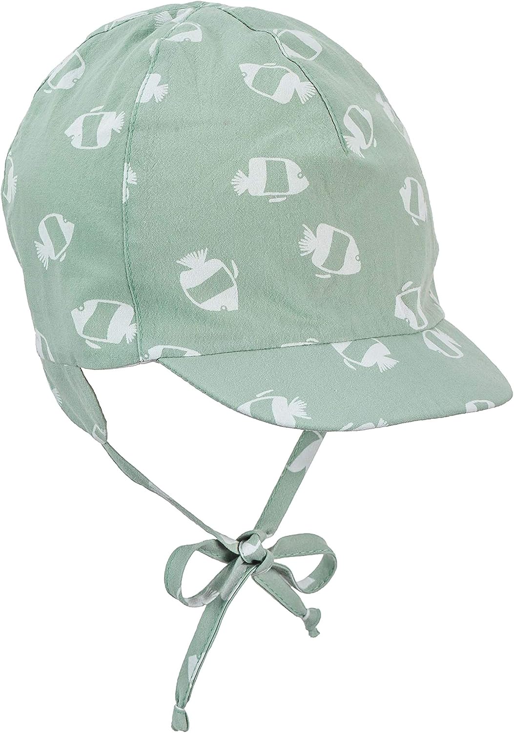 Sterntaler Baby Boys' Peaked Cap, Light Green, 47