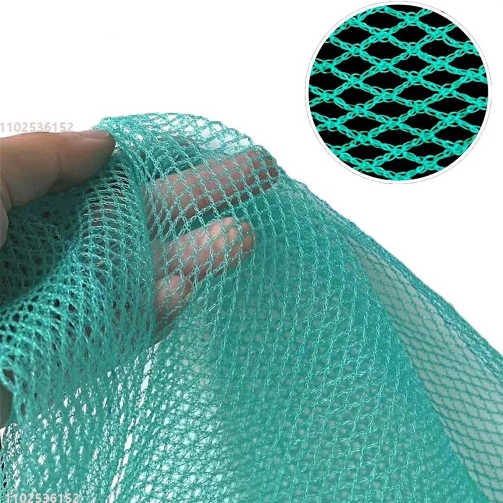 Gitter 0,5 cm Verdickung Mantel Trauben Kirsche Net Obst Baum Net Obstgarten Nylon Mantel Netting Kit Netz FüR Baum(2x10m)