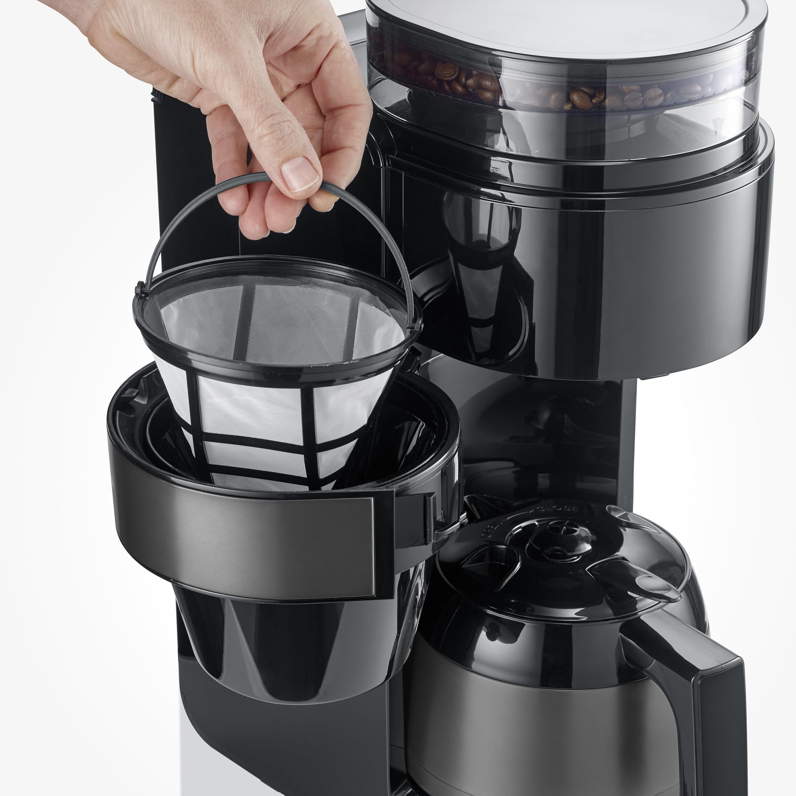 Macchina da caffè con macina termica