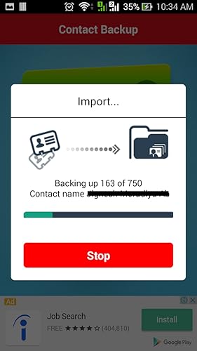 Contact Backup