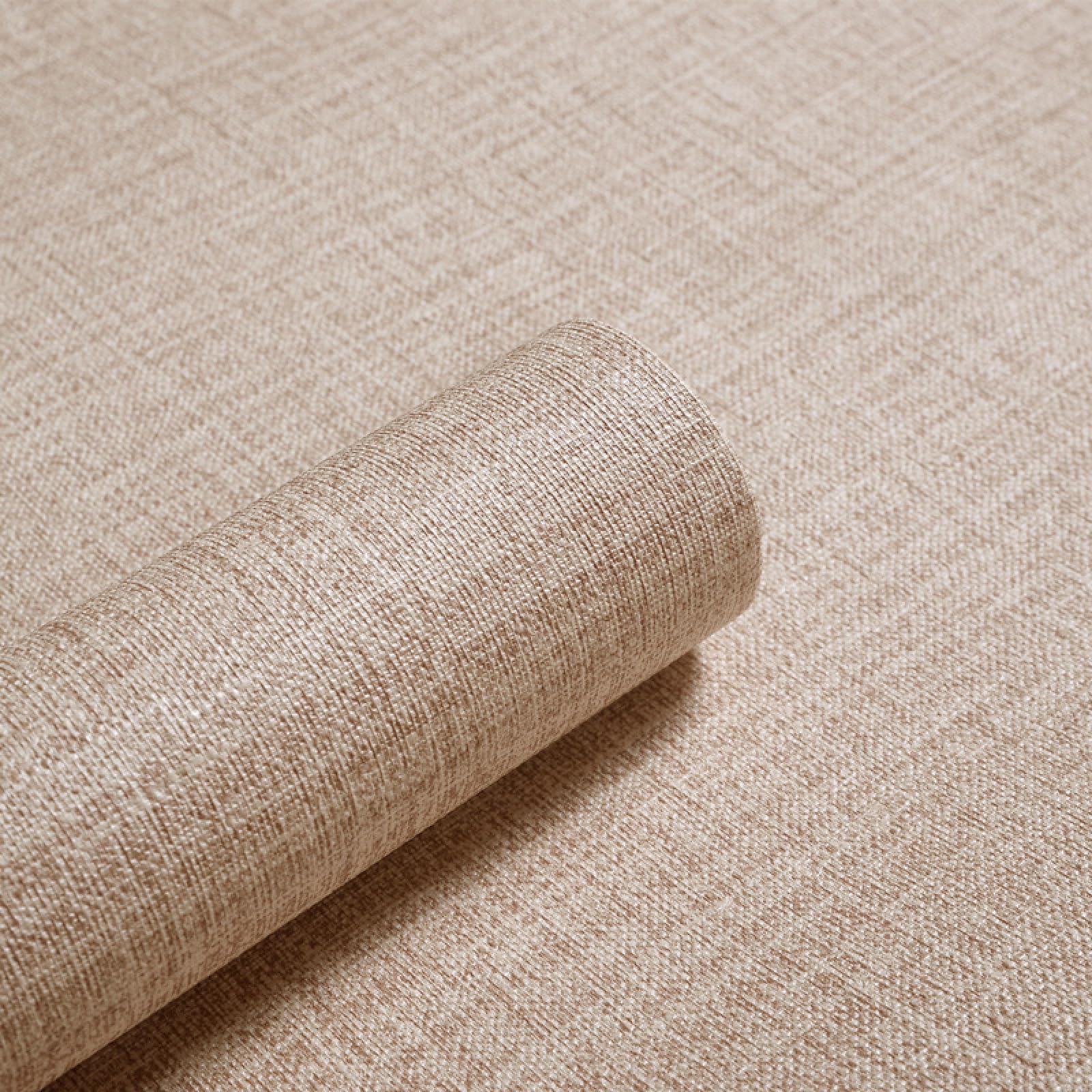 Papier peint adhesif mural texture brune rouleau haut de gamme