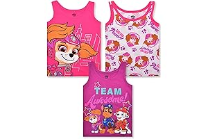 Paw Patrol Toddler Girls 3-Pack Tank Tops: A Review