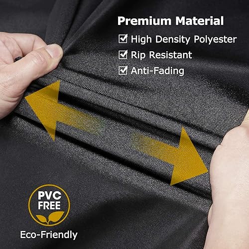 Miniatura 5 de Cubierta para sierras ingletadoras, tela Oxford impermeable de alta densidad, 28 pulgadas de ancho x 24 pulgadas de alto x 28 pulgadas, apta para la