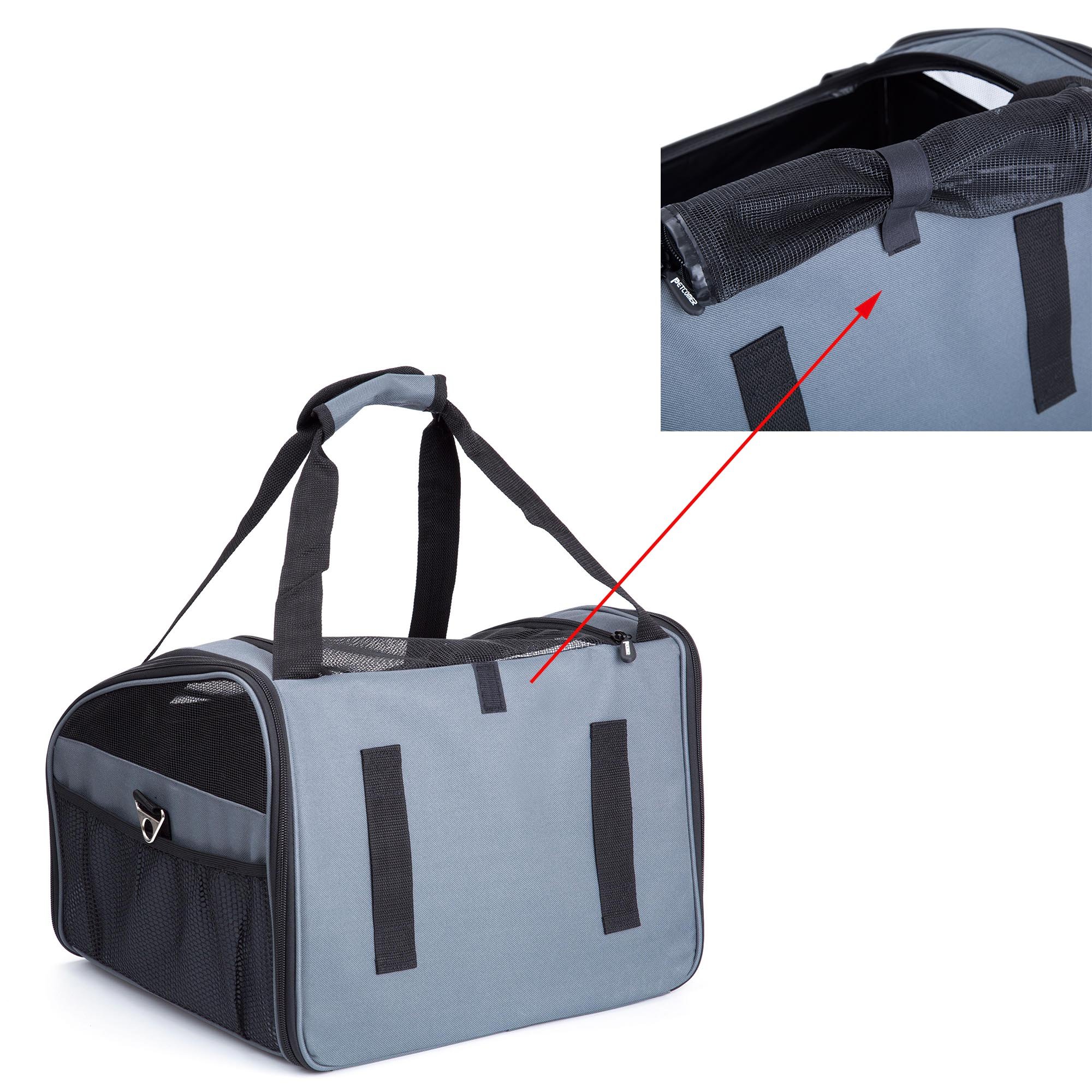 Autositz für Haustiere, faltbar, Transportbox für Hund/Katze