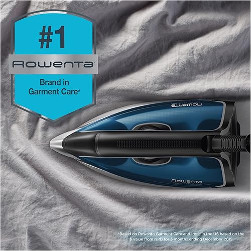 Miniatura 4 de Rowenta Perfect Steam Pro - Estación de vapor profesional de acero inoxidable y vaporizador de ropa IS2461, calentamiento de 45 segundos, negro, 52