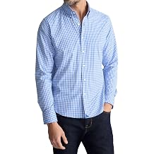 UNTUCKit Long Sleeve Performance Plaid Shirts for Men
