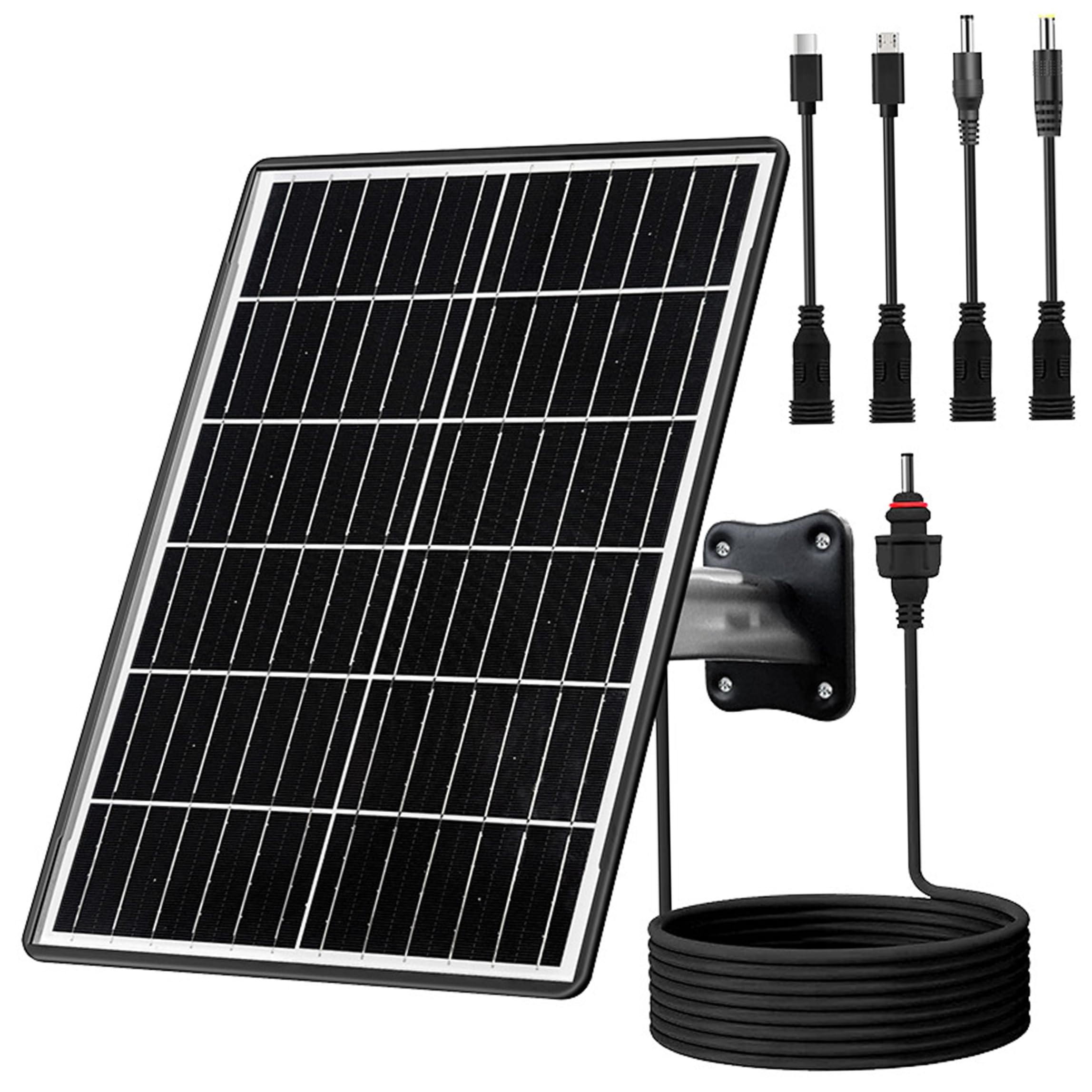 Kit de panneaux solaires 15W pour décoration à l'air libre et caméra extérieure