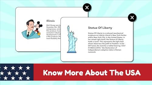 US States Quiz: USA Capitals Map & Flags Puzzle Learning Games for Kids | World Geography Games