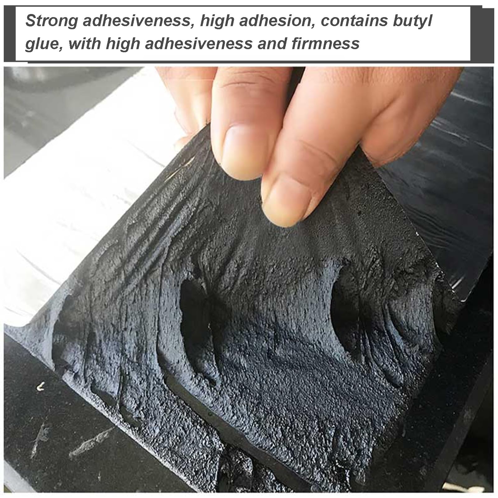 Auto-adhésif Réparation De Toiture Ruban Aluminium, Ruban Bitumineux, Imperméable Isolation Thermique Protection UV Mastic D'étanchéité Rouleau De Sous-couche Pour Murs Sols Greniers(1.5mm-1x10m)